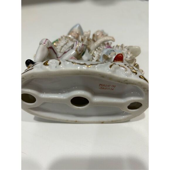 Excellent Vintage Hand Painted Male & Female Figurine Man & Woman Art Sculpture - Picture 2 of 12